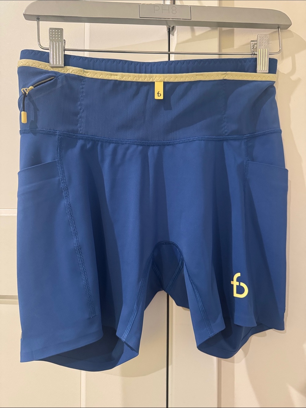 Flipbelt Women's Ouray Compression Short (Element Blue; 6in)
